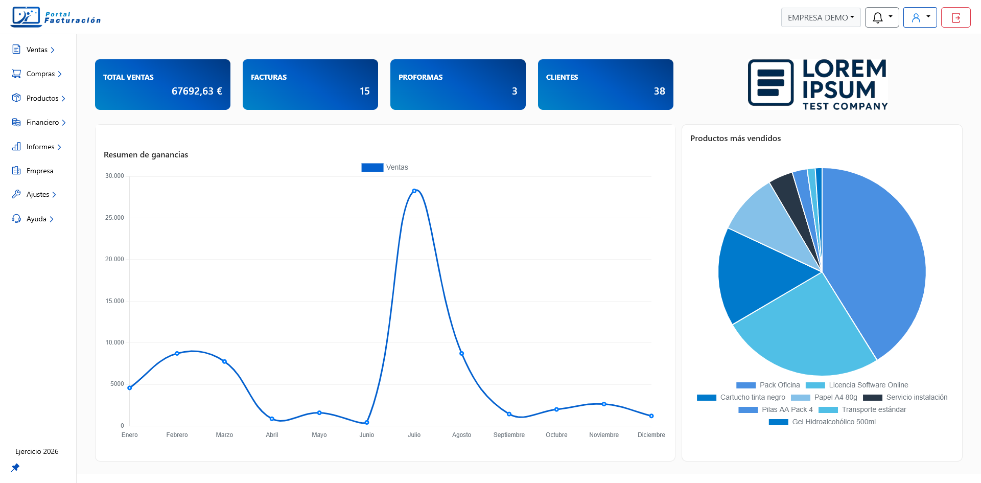 Portal Facturación Online